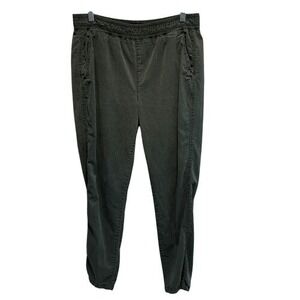 OXXO Olive Green Tencel Cotton Joggers‎ Elastic Waist Pockets Size M